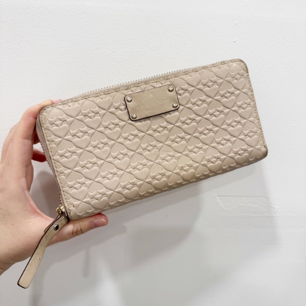 Kate Spade Penn Place Embossed Leather Wallet